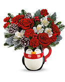 Send A Hug Snowy Smiles Bouquet