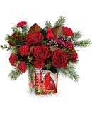 Joyful Cardinal Bouquet