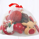 10 PCS Stuffed Christmas Tree Hanging Ornament