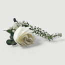 Pure White Rose Boutonniere