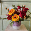 Rustic Sunset Vase Arrangement