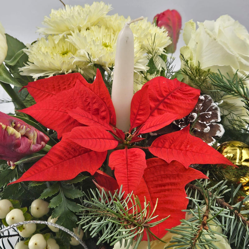 Winter Wonderland Candle Centerpiece