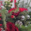 Crimson Elegance Holiday Arrangement
