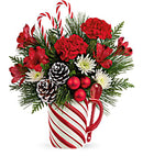 Send a Hug Sweet Stripes Bouquet