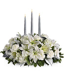 Silver Elegance Centerpiece