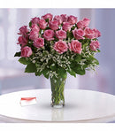 Make Me Blush - Dozen Long Stemmed Pink Roses