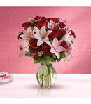 Lavish Love Bouquet with Long Stemmed Red Roses