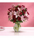 Lavish Love Bouquet with Long Stemmed Red Roses