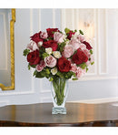 Cupid's Creation with Red Roses