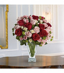 Cupid's Creation with Red Roses