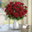 True Romance Bouquet with Red Roses