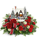 Thomas Kinkade's Warm Winter Wishes Bouquet