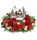 Thomas Kinkade's Warm Winter Wishes Bouquet