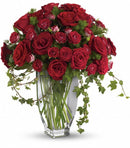Rose Romanesque Bouquet - Red Roses